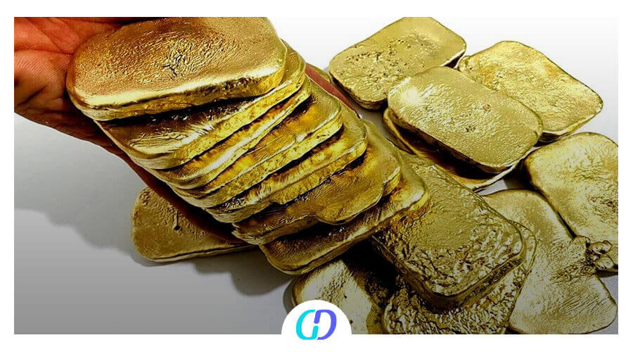 مالیات قطعههای طلای آبشده