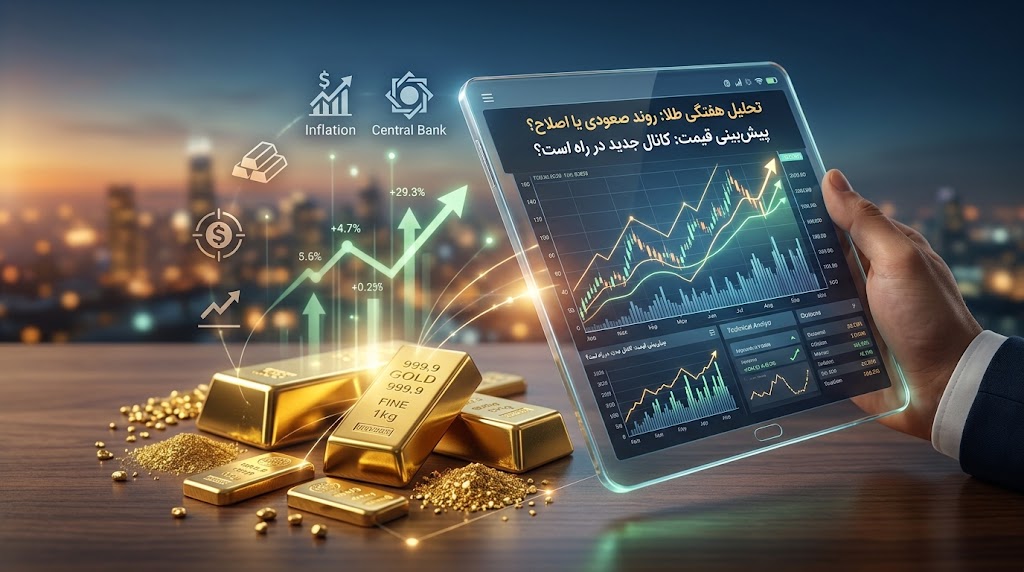 تحلیل یک هفته گذشته و پیش‌بینی قیمت طلا هفته آینده (18 مهر 1405)